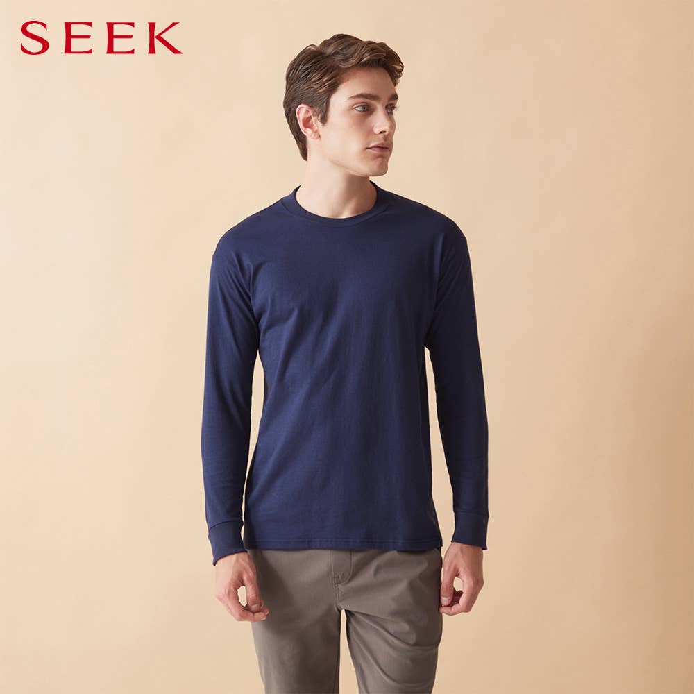 [相容夾克] 長袖圓領T卹